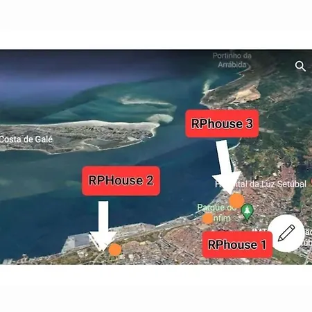 Rp House Perto Do Mar E Comercio Na Luisa Todi * Setubal